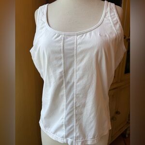 Nike tennis outfit all white top & skirt